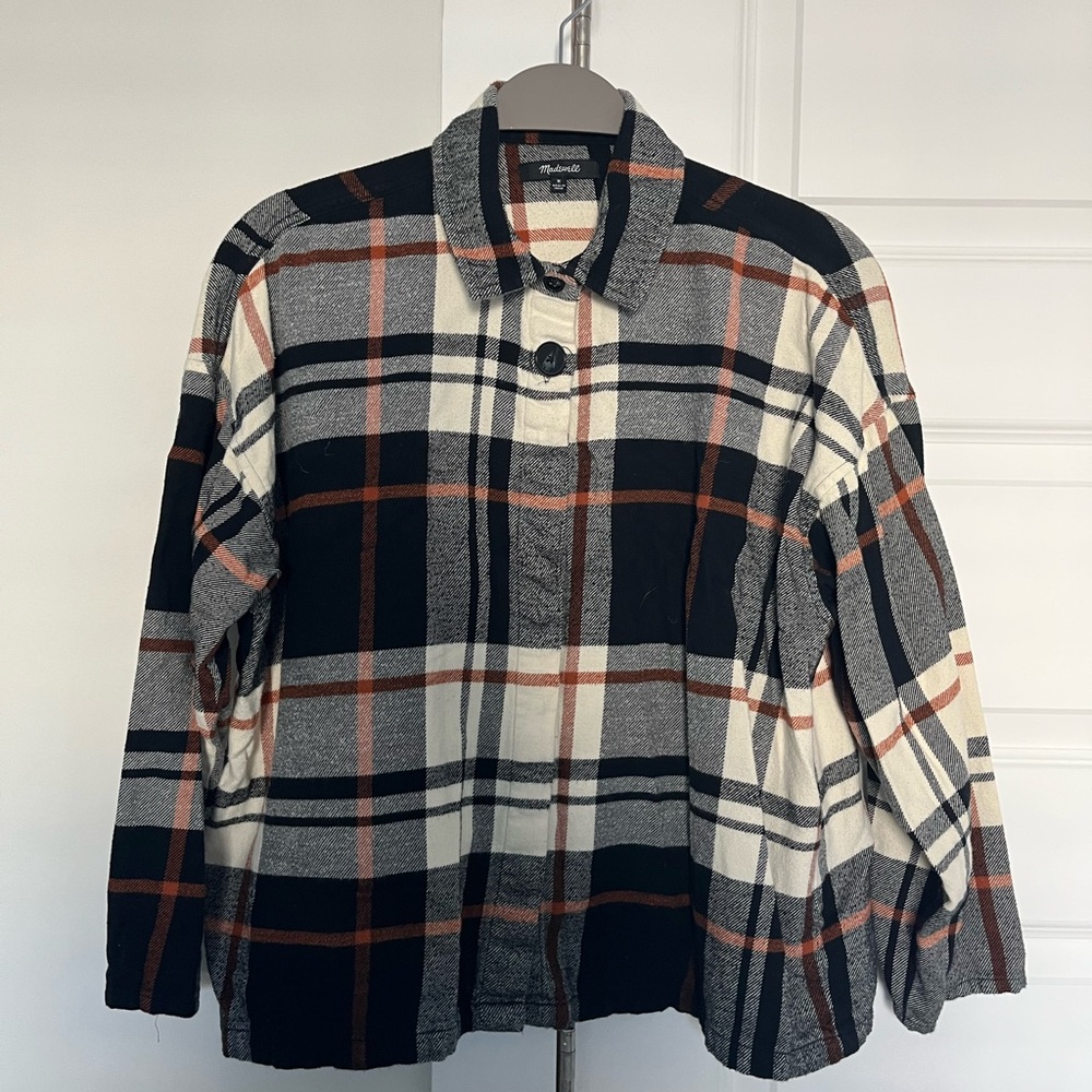Madewell flannel top